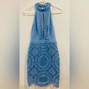 💙 Chic & Flattering Powder Blue Dress! 💙